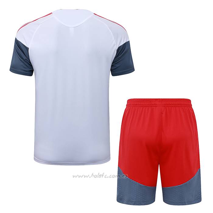 Chandal del SC Internacional Manga Corta 2026-2027 Blanco - Pantalon Corto